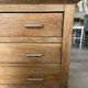 Commode Oscar bois et noir années 50-70 style scandinave