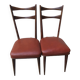 Two Italian design chairs Paolo Buffa 1950