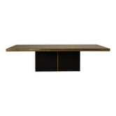 Table basse en laiton gravé par Christian Heckscher, Belgique, années 1970.