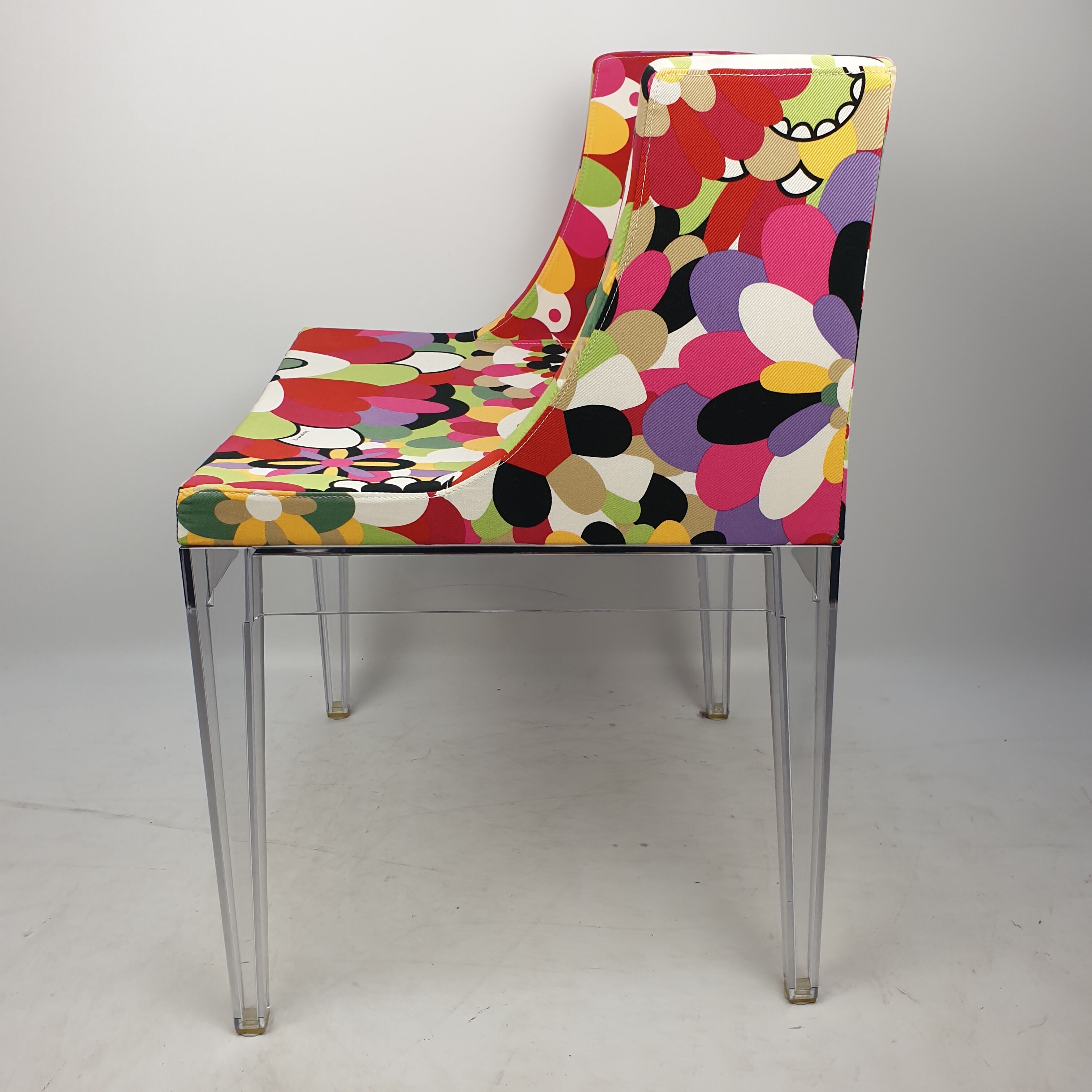 Kartell Mademoiselle Missoni chair by Philippe Starck for Kartell, 2000