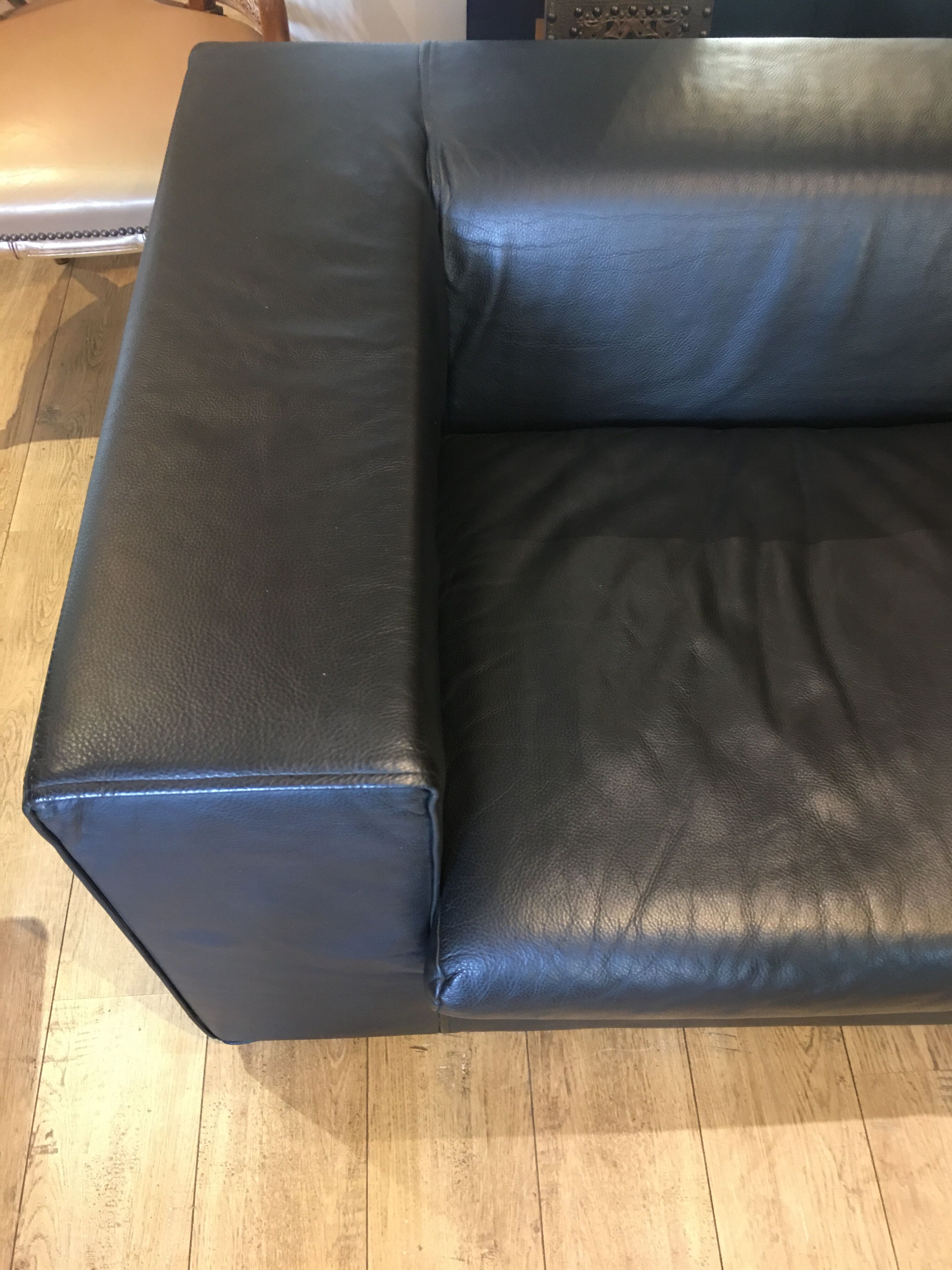 Cappellini leather sofa