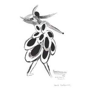 Sonia delaunay : robe - espagnole