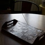 60s wooden mosaic top