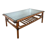 Vintage bamboo coffee table