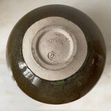 Vase in sandstone Serge Guerrier XX eme century.