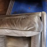 Fauteuil design en cuir