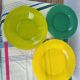 18 assiettes Memphis
