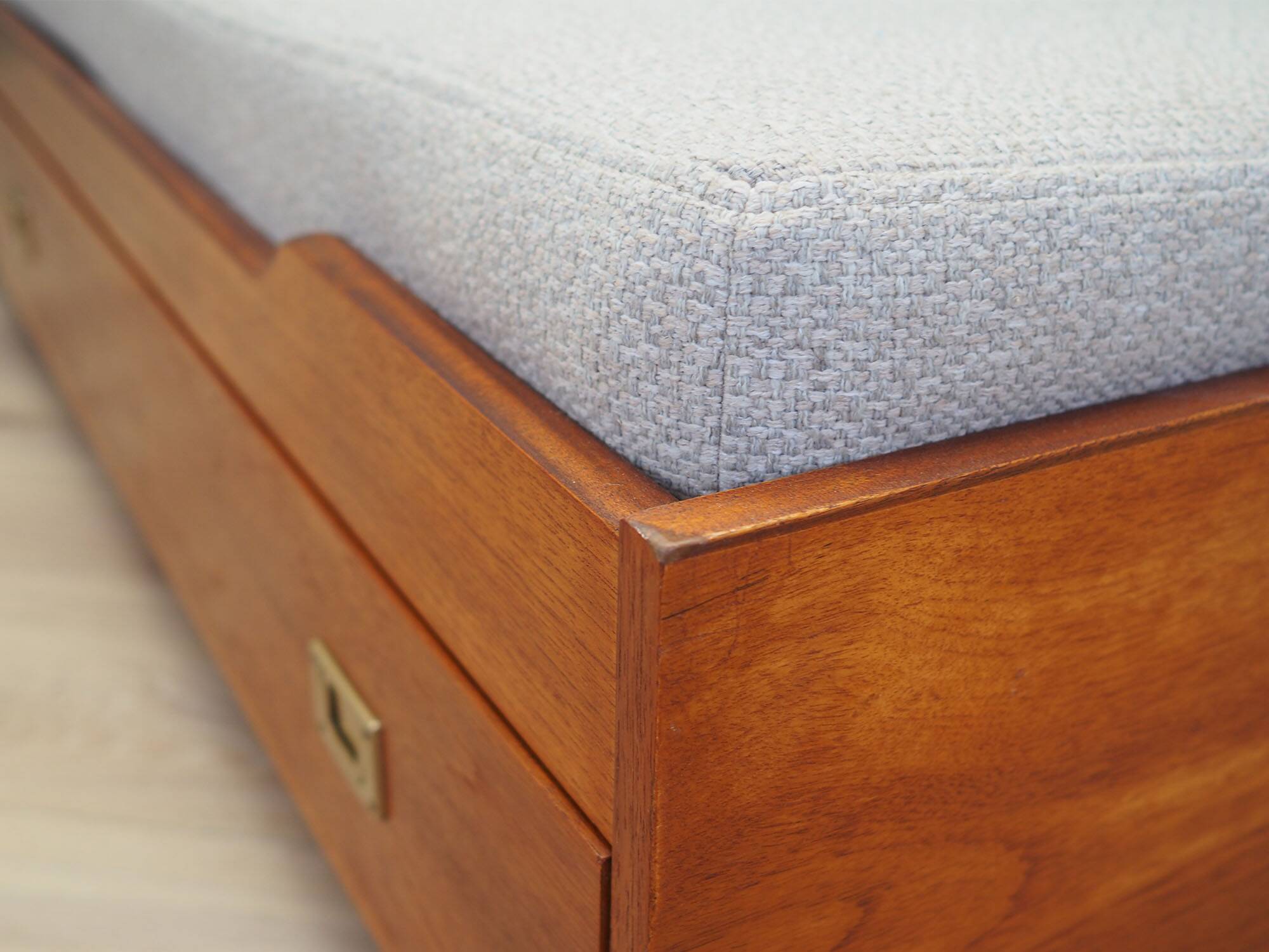 Teak daybed, Danish design, 1970s, production: Denmark