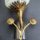 Pair of antique Art Deco wall sconces