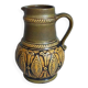 Ceramic pitcher west-germany jasba vintage graphic patterns