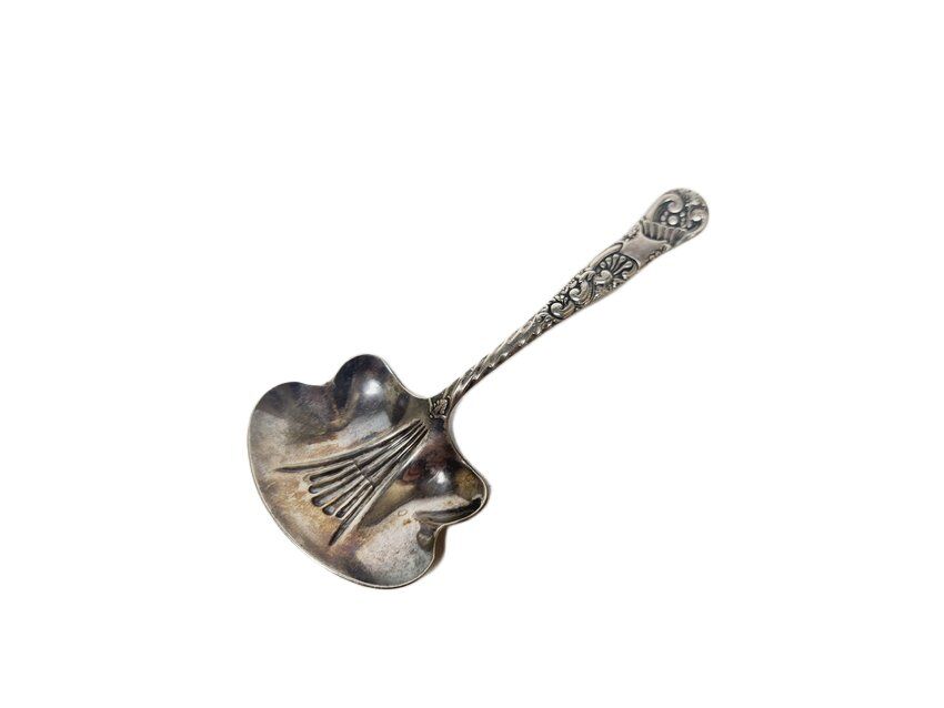 Art Nouveau style sugar bowl spoon, 1920s
