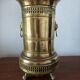 Vintage brass umbrella stand