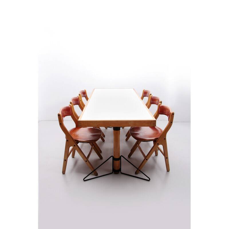 MARC HELD Dining Room Set for IBM - Table and 6 Chairs