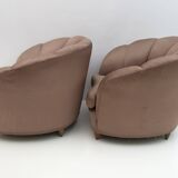 Gio Ponti Midcentury Rare Italian Curved Armchairs "Casa E Giardino" 1936