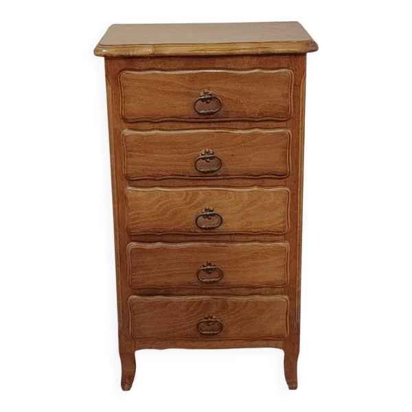 Chiffonnier ancien 5 tiroirs