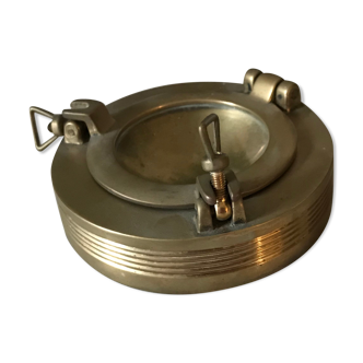 Vintage brass ashtray