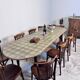 Large oval bistro table dimensions 255 cm