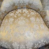 Paire de fauteuils crapaud
