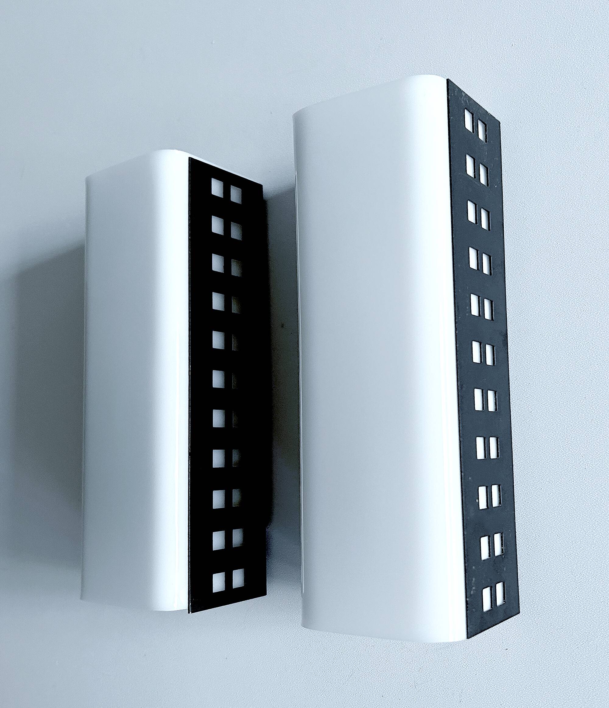 Pair of Vintage Modernist 60s Wall Lamps