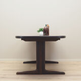 Oak table, Danish design, 1970s, manufacturer: Skovby