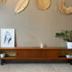 Vintage wooden sideboard from the 50s (shallow)