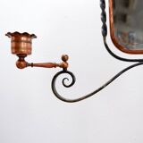 French barber mirror from the 1930s