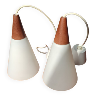 Paire de suspensions design scandinave