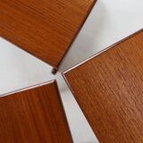 Set of 3 teak wood nesting tables by G-Plan, 1970s, UK ca. 1970