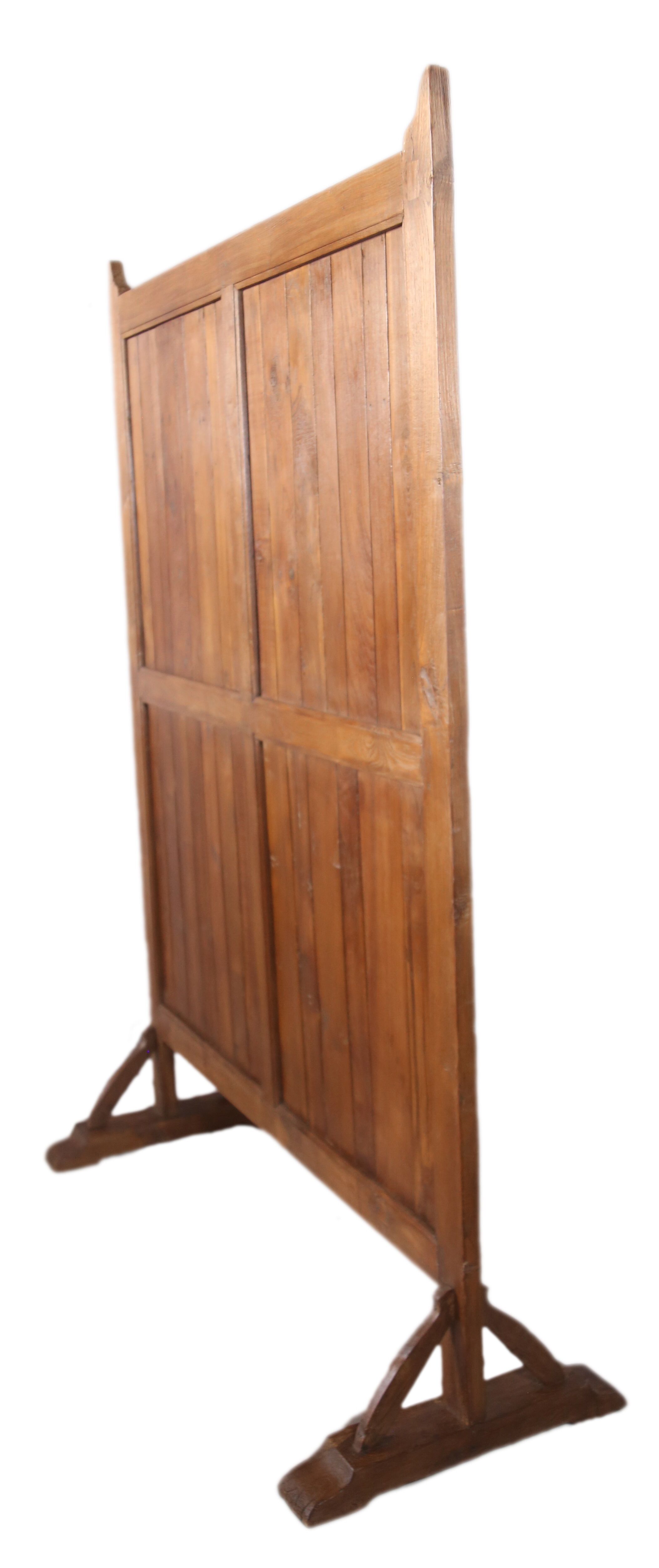 Screen - ancient Burmese teak partition