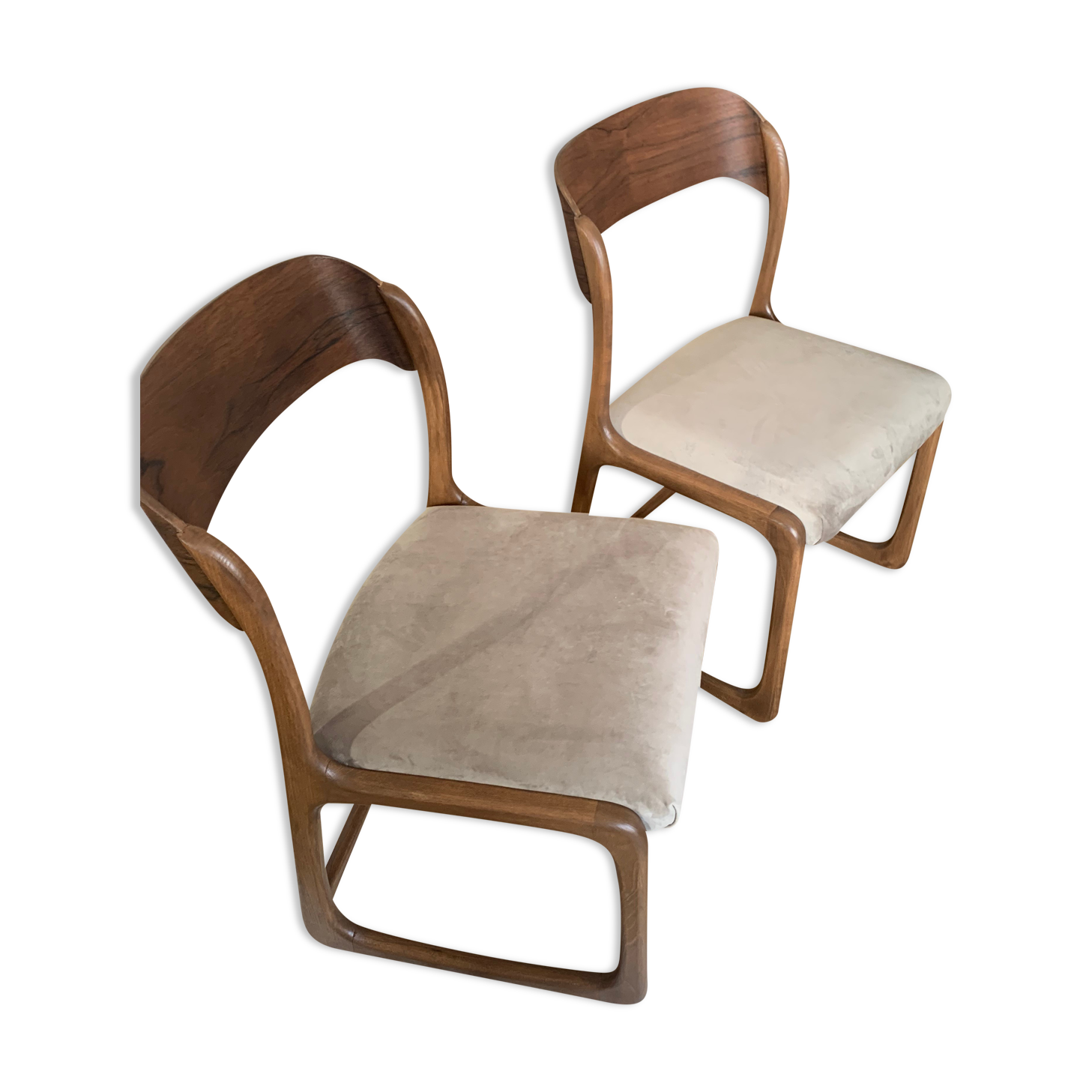 Baumann sleigh chairs