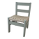 Chaise enfant bois et cisal