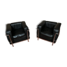 Pair of Le Corbusier armchairs Cassina edition