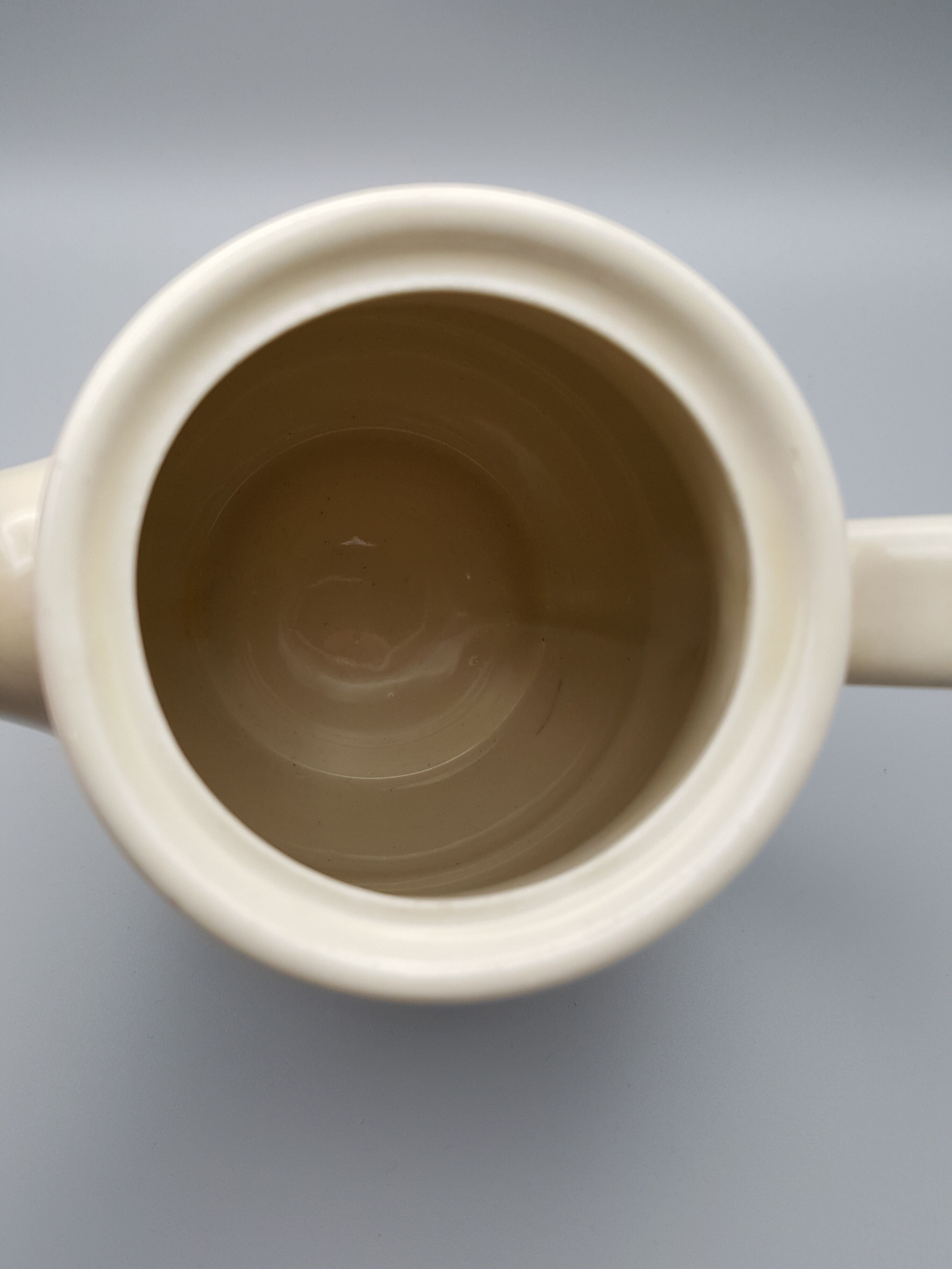 Coffee tea maker with 3 mugs cups Porcelain and fire Jet Nomar