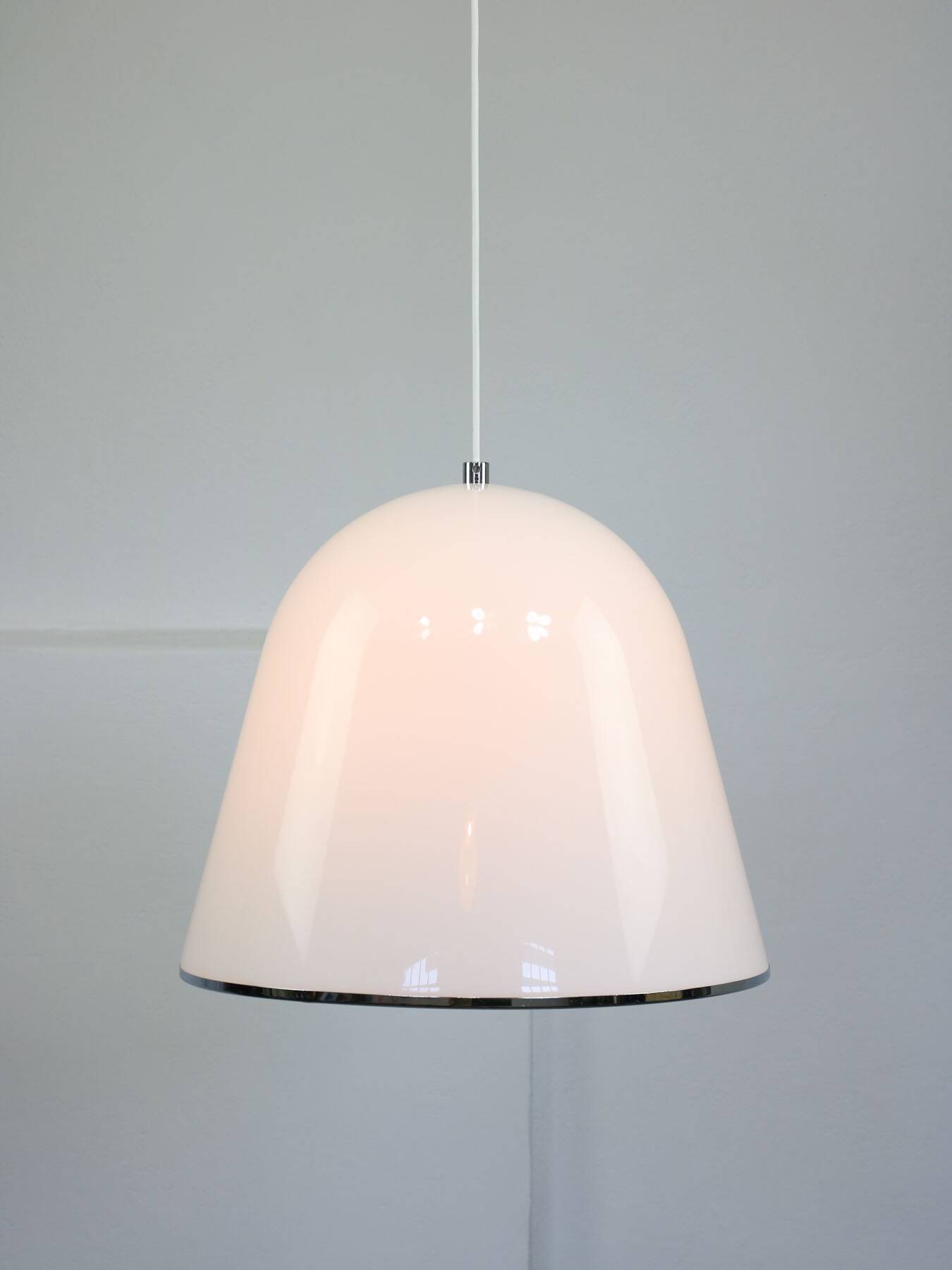 Large Space-age Kuala Pendant Lamp by Franco Bresciani for Guzzini, 1970s