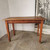 Oak bistro table circa 1900