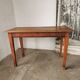 Oak bistro table circa 1900