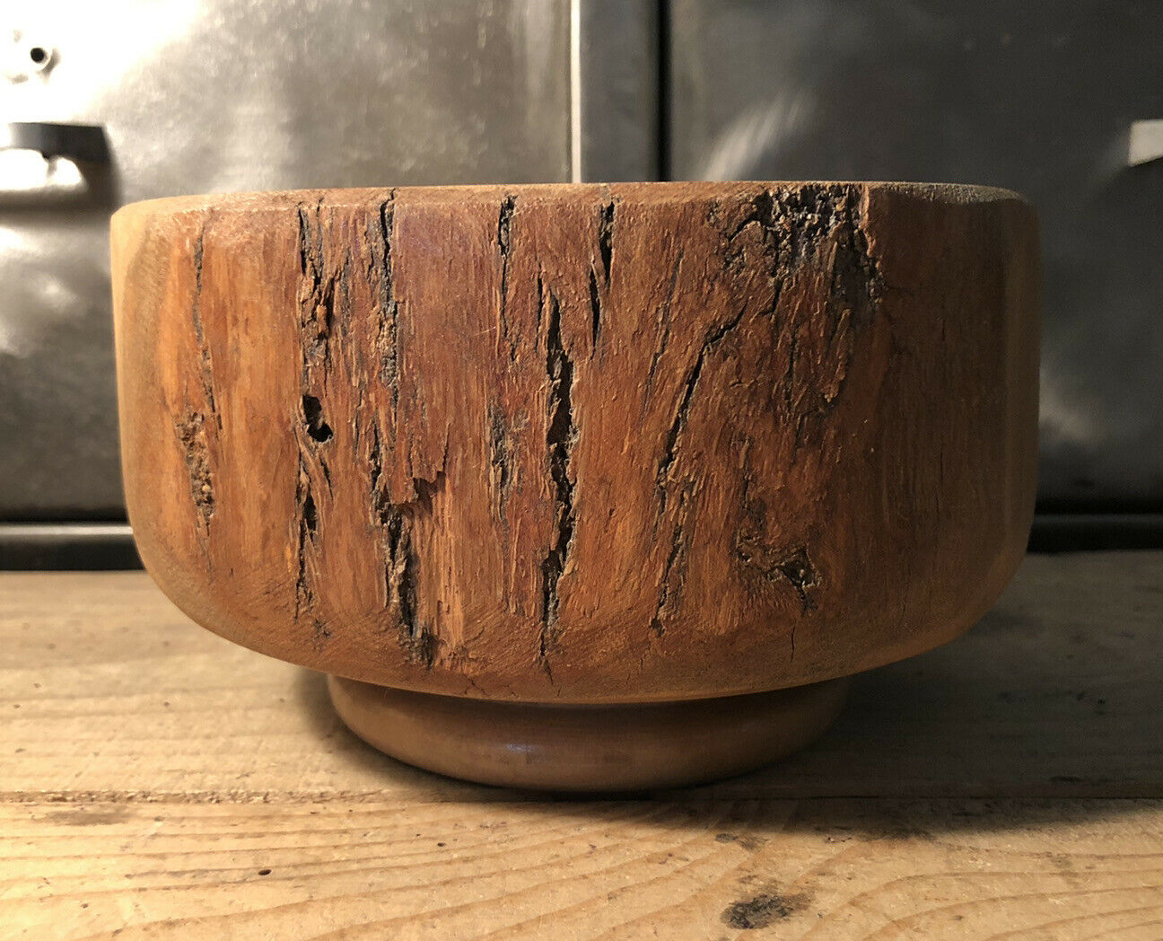Empty cup wooden pocket