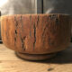 Empty cup wooden pocket