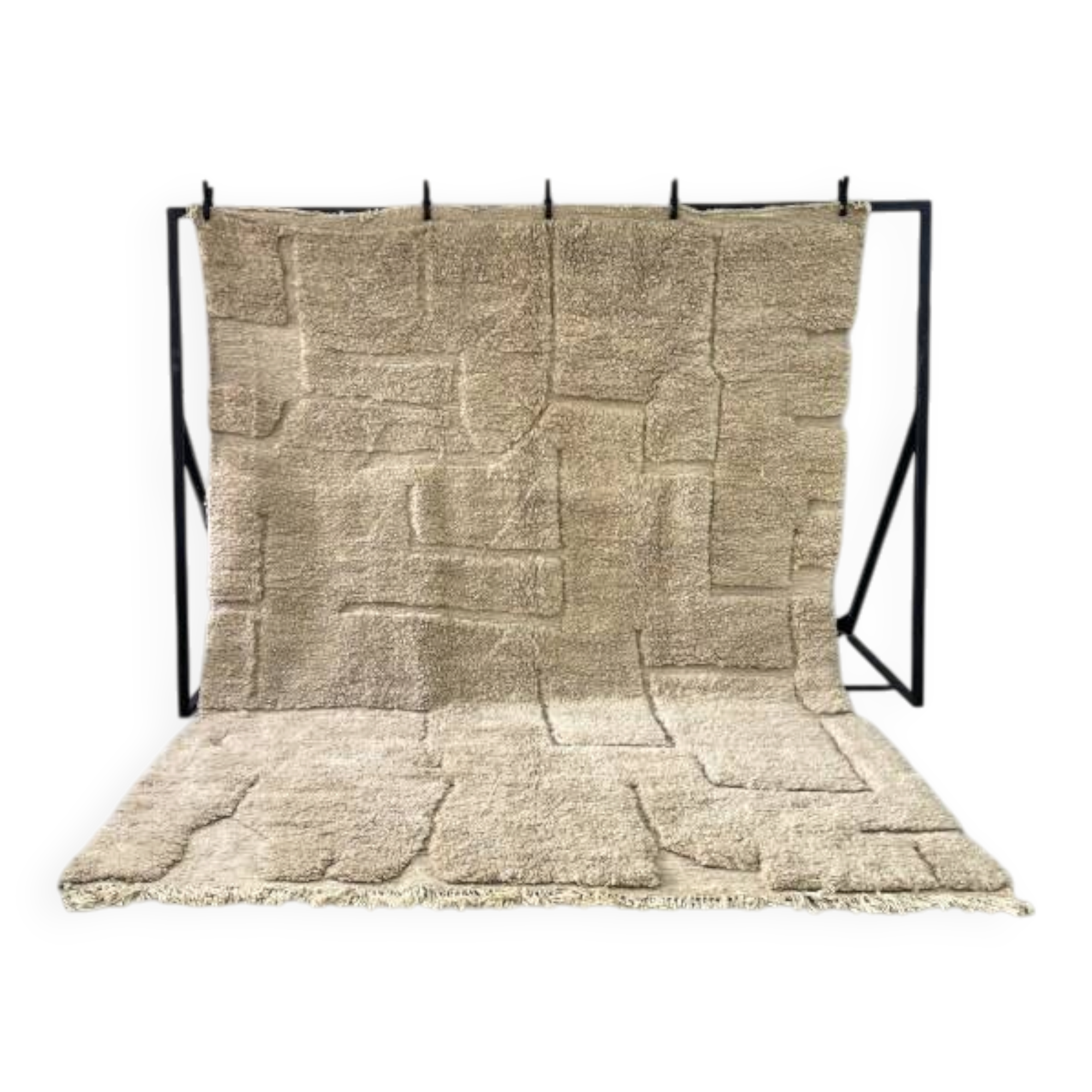 Beni Ouarain Berber handmade rug - 26