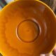 Glazed ceramic salad bowl