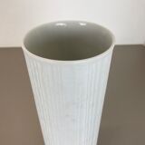 Large 32cm Op Art Vase Vase Heinrich Fuchs for Hutschenreuther, Germany, 1970s