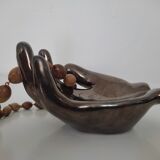 Empty ceramic hand pocket