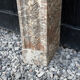 Louis XVI style fireplace in grey Ardennes marble, circa 1900.