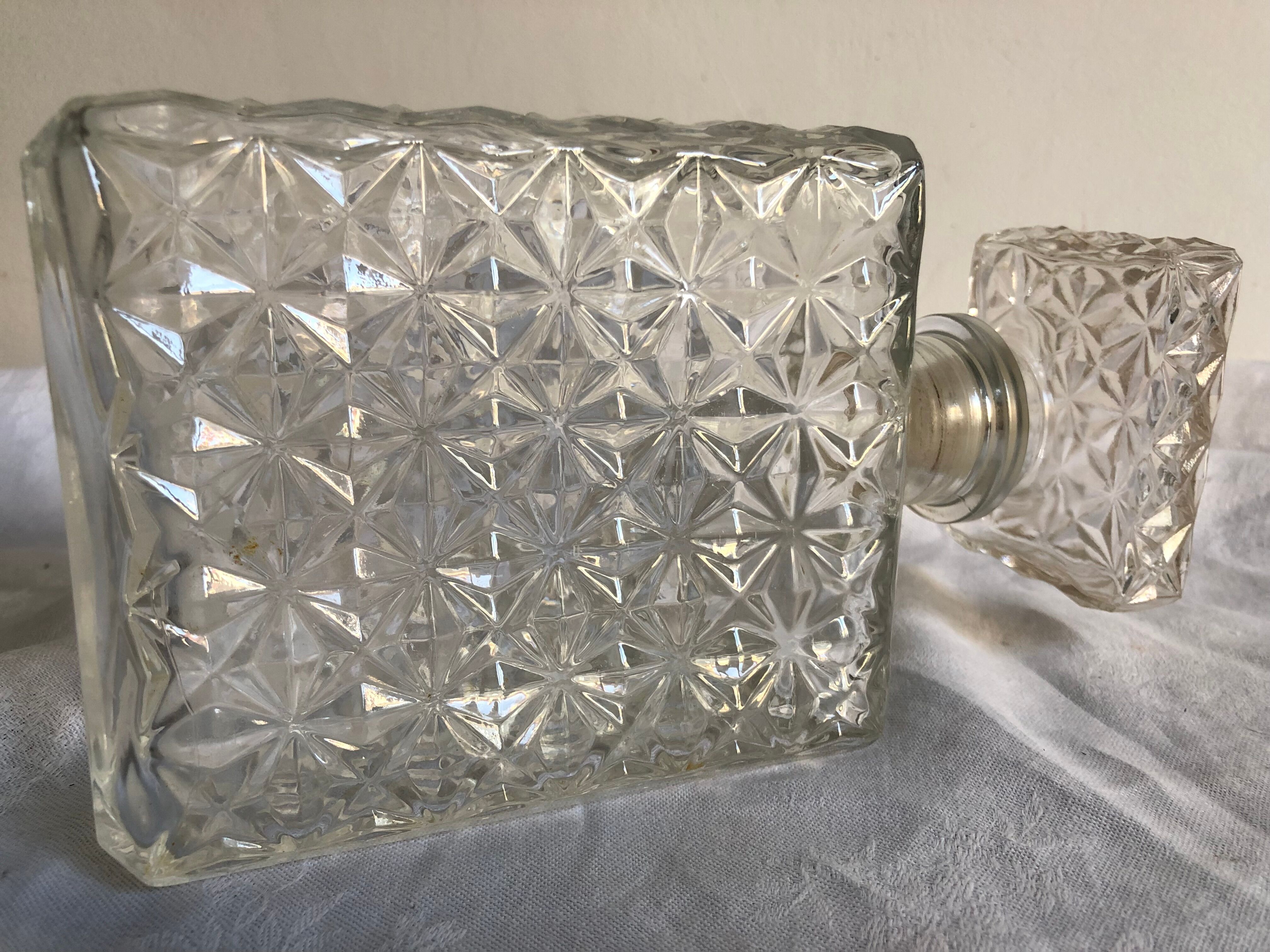 Carafe à whisky vintage années 70