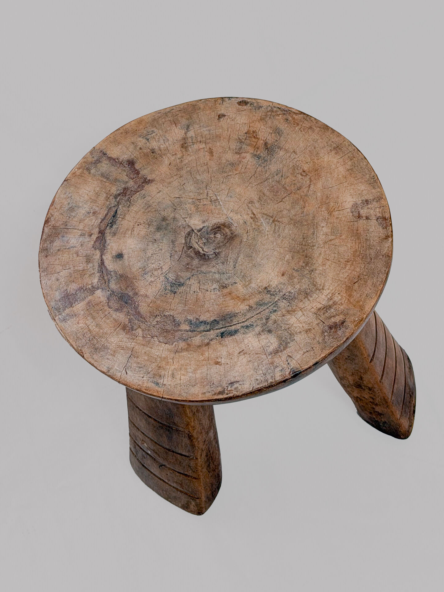 Senoufo stool in wood (Burkina Faso)