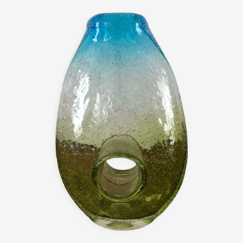 Two-tone glass Formano vase
