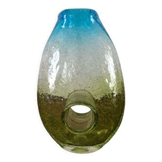 Two-tone glass Formano vase