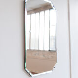 Art Deco rectangular mirror