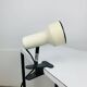 White metal clamp spotlight, vintage