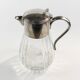 Art Deco wine jug, glass, Germany, 1920s